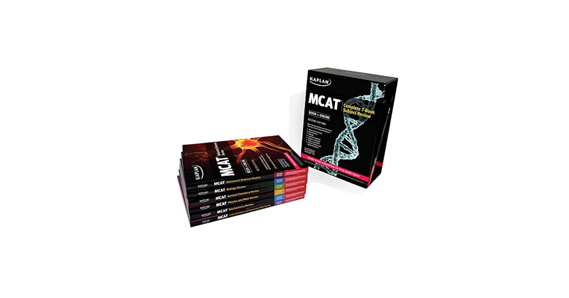 健康・医学 Kaplan MCAT Complete 7-Book Review MCAT Complete 7-Book Subject Review 2020-2021: Online + Book